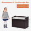 Coffre de rangement pour enfants Harriet Bee
