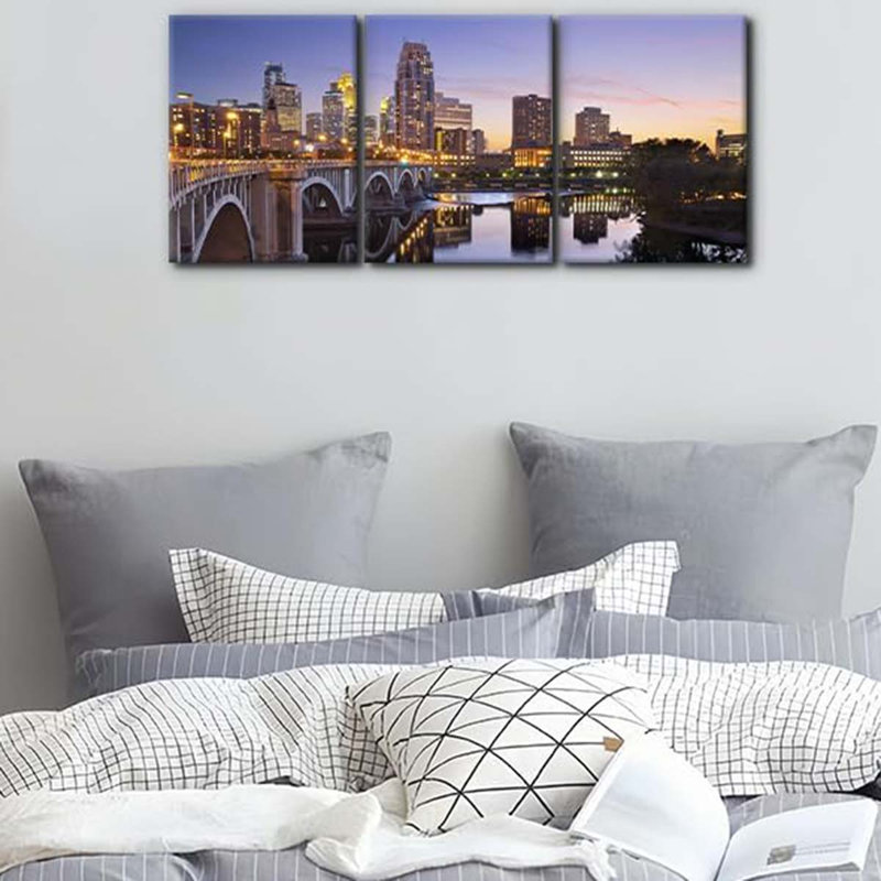3 Piece Wrapped Canvas Print