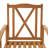 Outdoor Eucalyptus Solid Wood Dining Chair With Cushions