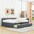 Full / Double Daybed With Two Drawers-97825744