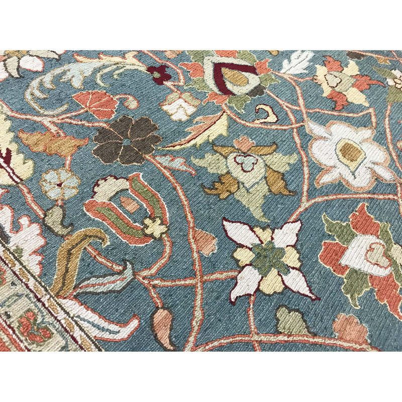 Tapis rouille de haute qualité noué à la main de haute qualité