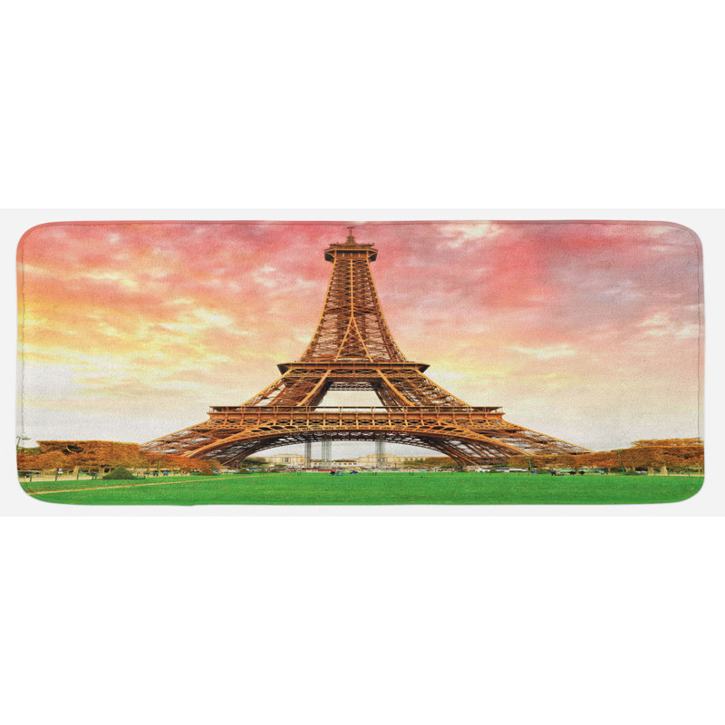 Eclectic Polyester Kitchen Mat