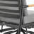 Swivel Glider Lounge Chair with Teak Wood Accents and Cushions