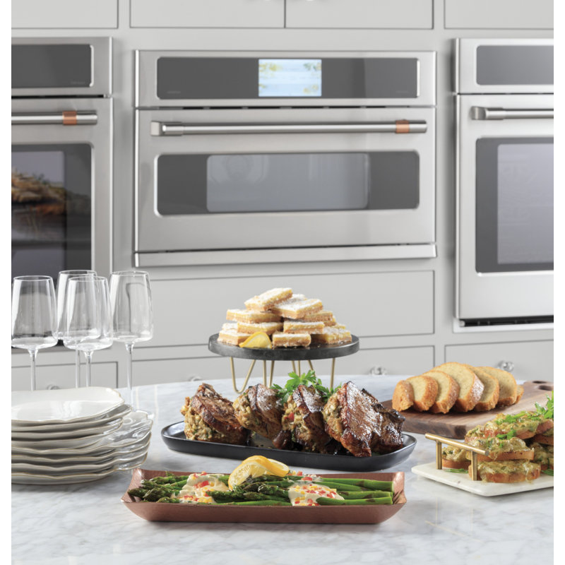 30" 1.7 cu. ft Convection Electric Single Wall Oven, Matte White