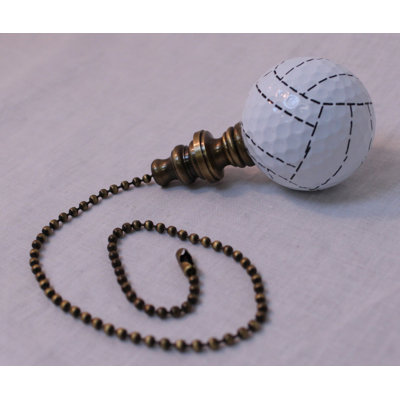 Volleyball Ceiling Fan Pull Chain