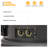22" Electric Fireplace Heater with Flame Effect, Freestanding Fireplace with Adjustable Temperature