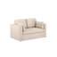 Newport Light Grey 2 Seater Sofa-968119244-968119255