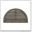 TABLE BISTRO WESTMONT DEMI-ROND, GRIS