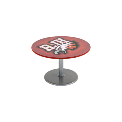 Social Table - Round - Cast Iron Pedestal Base by AmTab Manufacturing Corporation
