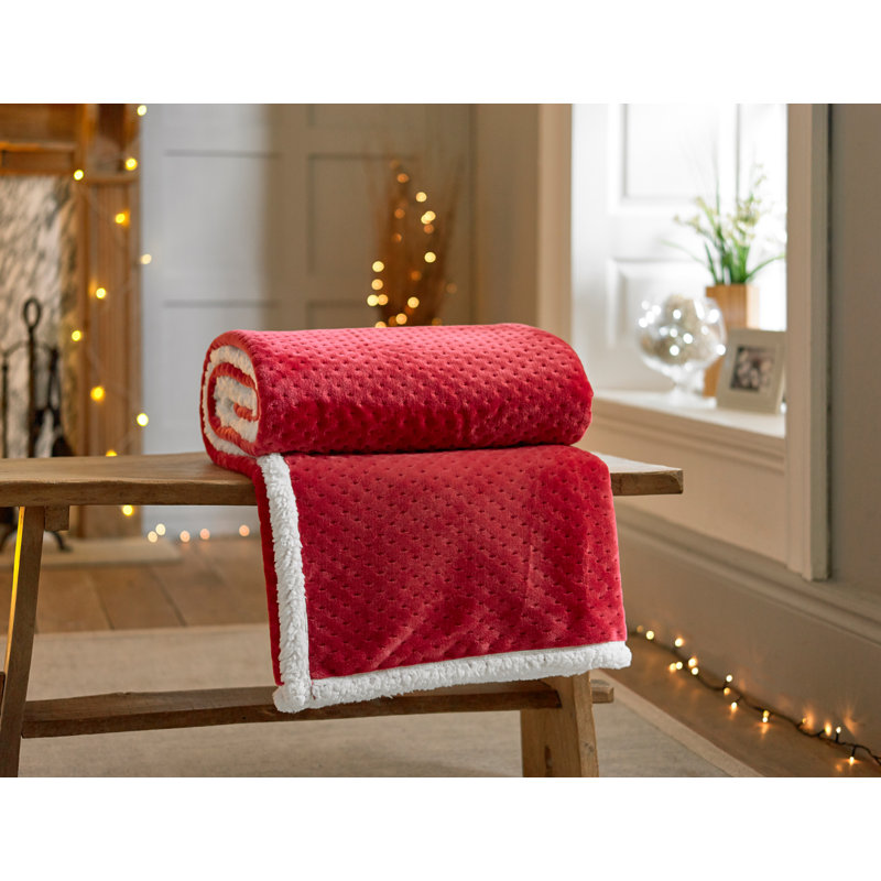 Throw Blanket, Cranberry