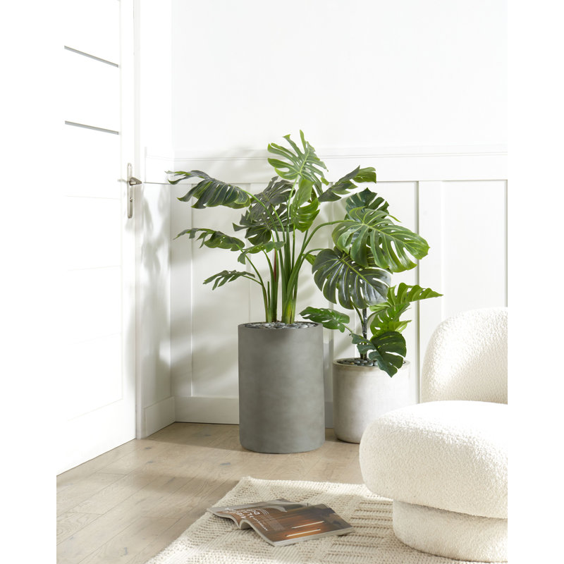 Plant Pot 36 x 51 cm Grey EUCOMMIA