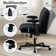Ondreya Wayfair Basics Ergonomic Fabric Office Chair with Adjustable Armrest