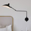 Applique murale moderne 1 lumière noire