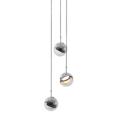 Luminaire suspendu sphère 3 lumières Krantz