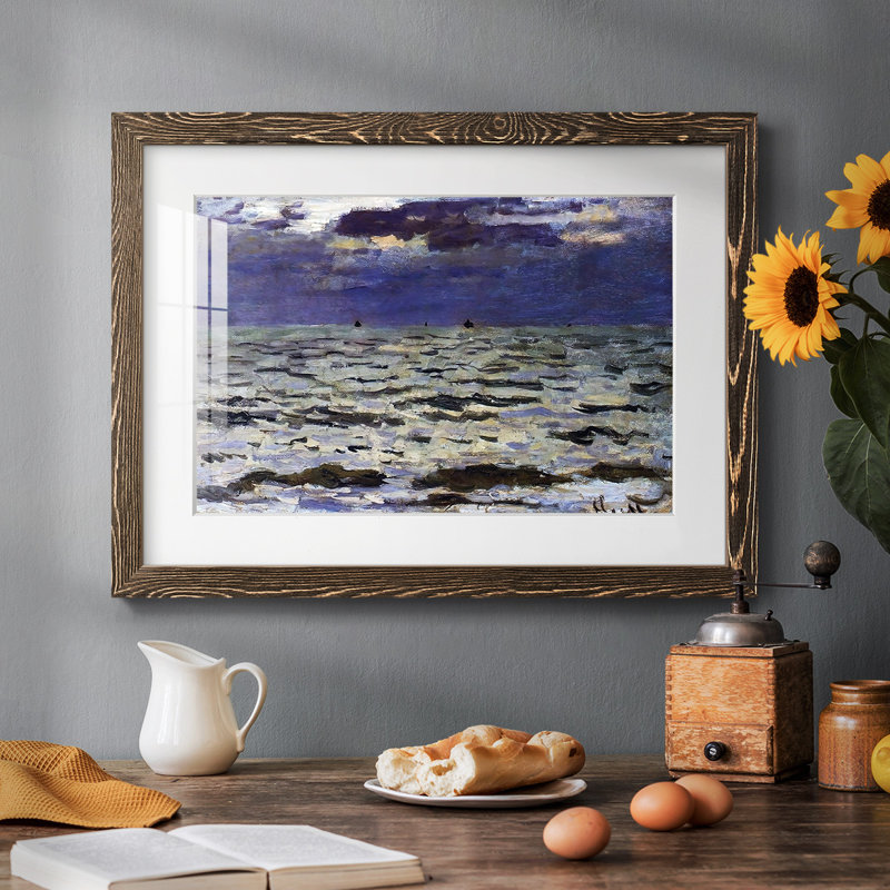 " Seascape, 1866 ", Walnut