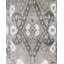 Tapis noué à la main unique en son genre Brazier - gris, 9 pi 0 po x 12 pi 1 po