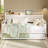 Daybed With Trundle Day Bed With Upholstered Headboard And Charging Station-116928402-116928403