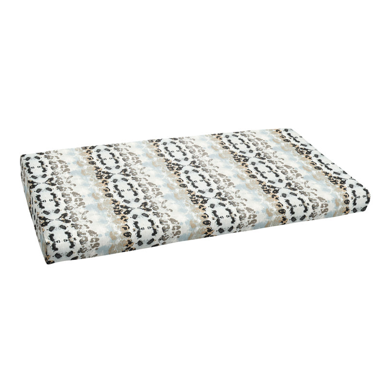 Ine Outdoor Bench Seat Cushion, 48" W x 19" D, 3"