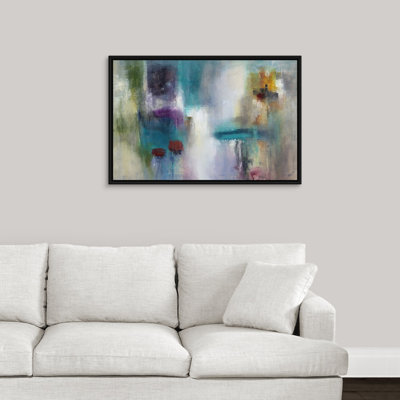 « turquoise rétablissement », peinture sur toile