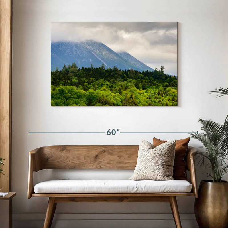 Alvord Mt. Katahdin Lush Forest, 30" H x 45" W