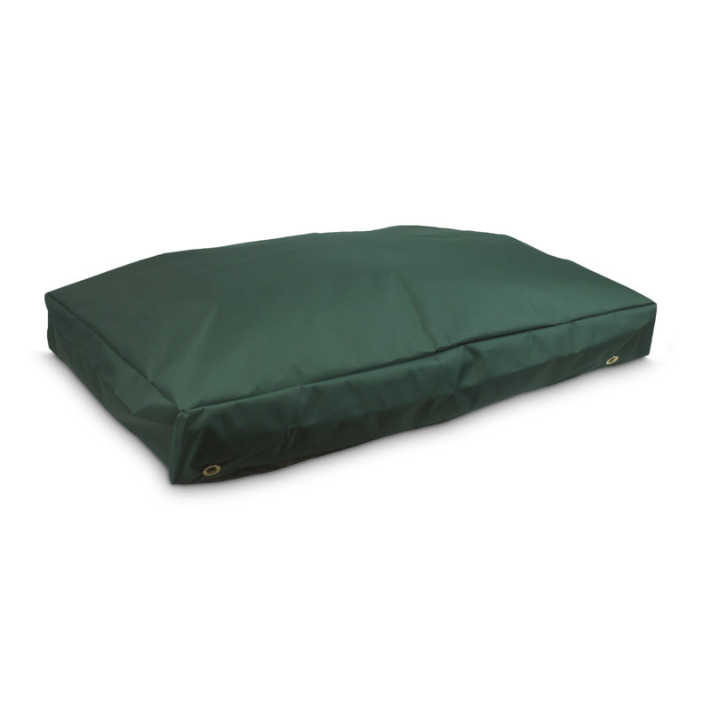 Small Brown Waterproof Outdoor Rectangle Dog Bed