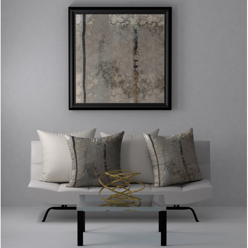 Housse de coussin carrée/insert, 24 po x 24 po