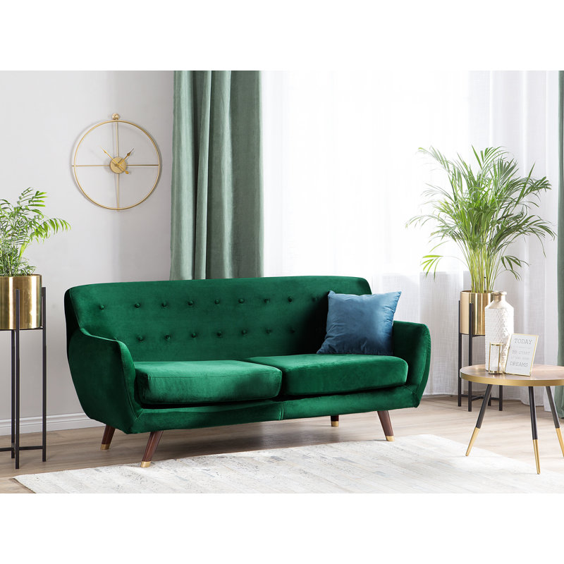 Lesse 3 Seater Velvet Sofa