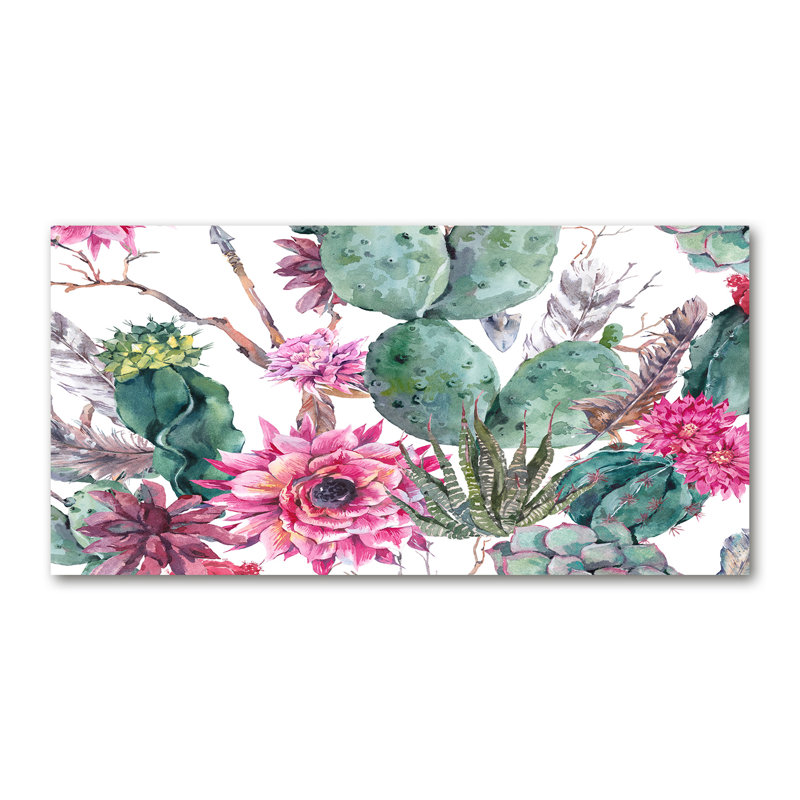 Bivan 50cm W x 100cm L Glass Peel and Stick Panel
