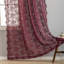 Rideaux en dentelle vintage transparents 84 po, 2 panneaux 52 L x 84 H pour salon et chambre