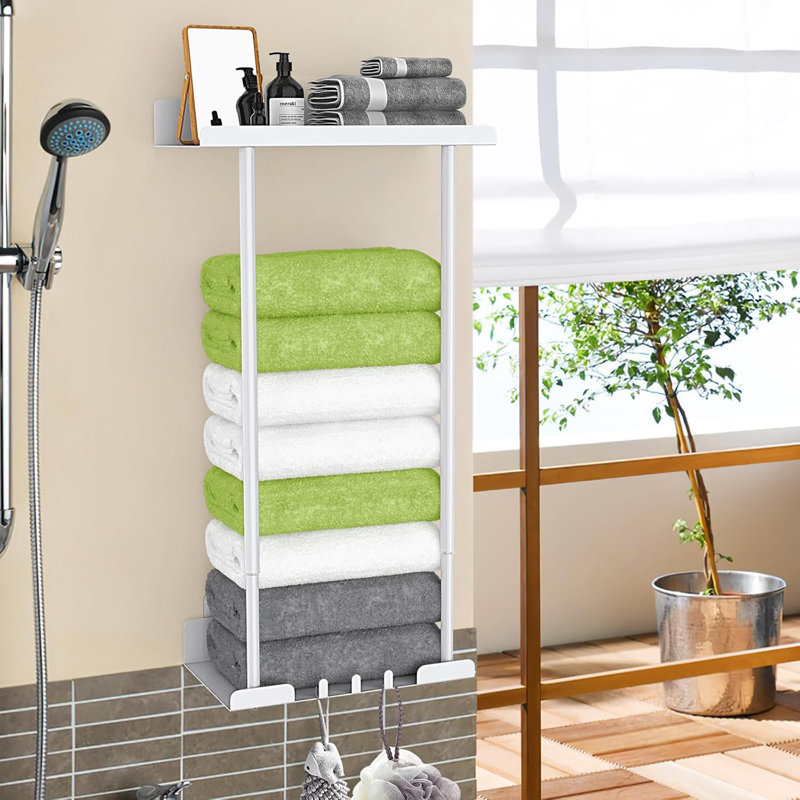 Towel Rack, White