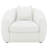 Bethony Faux Sheepskin Upholstered Accent Chair Natural-129392781