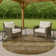Machine Washable Indoor/Outdoor Matteson ACN2311 Stripes Rug