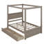 Lit plateforme double Harroll-787940827