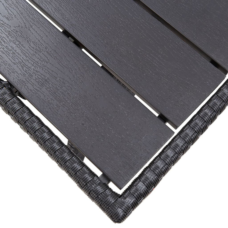 Zayshaun Coffee Table, Black, Black