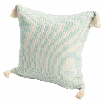 18" X 18" 100% Cotton Zippered Pillow