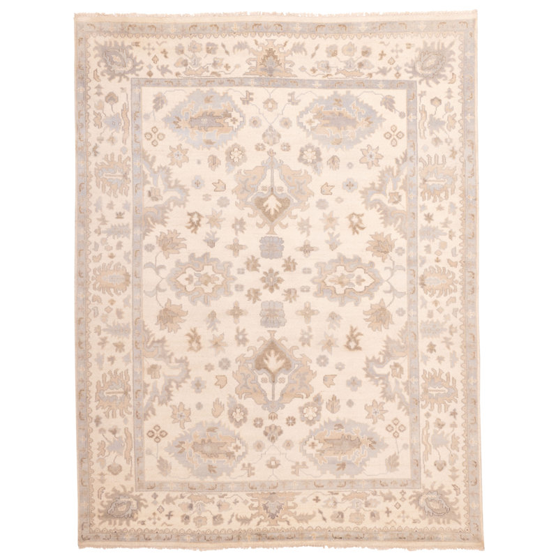 Tapis crème Royal Oushak 9 pi 0 po x 11 pi 6 po