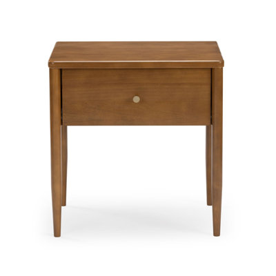 Jacelyn 1 Drawer Nightstand, Pecan