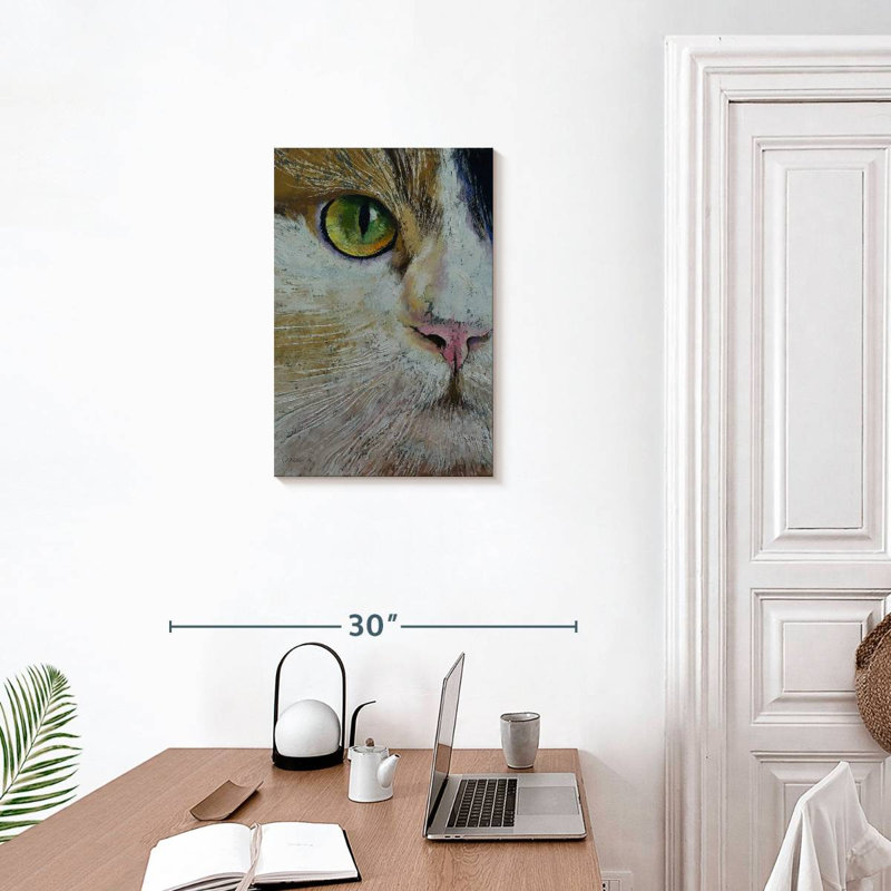 Bramico calico chat, H 24 po x l 16 po