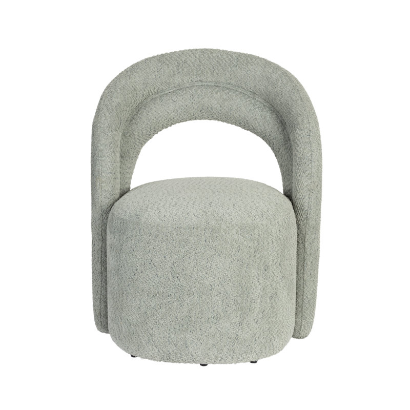 Chaise d'appoint Seine, Polyester vert