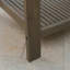Causeuse d'extérieur grise + table basse-2065180677