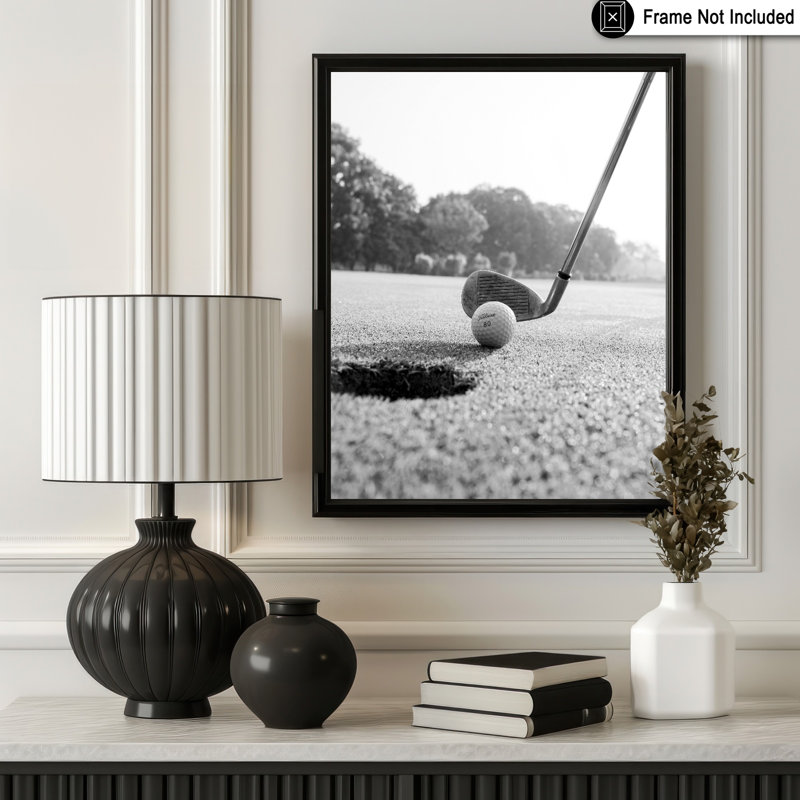 Club de golf, Unframed, Poster, 08"H x 10"W