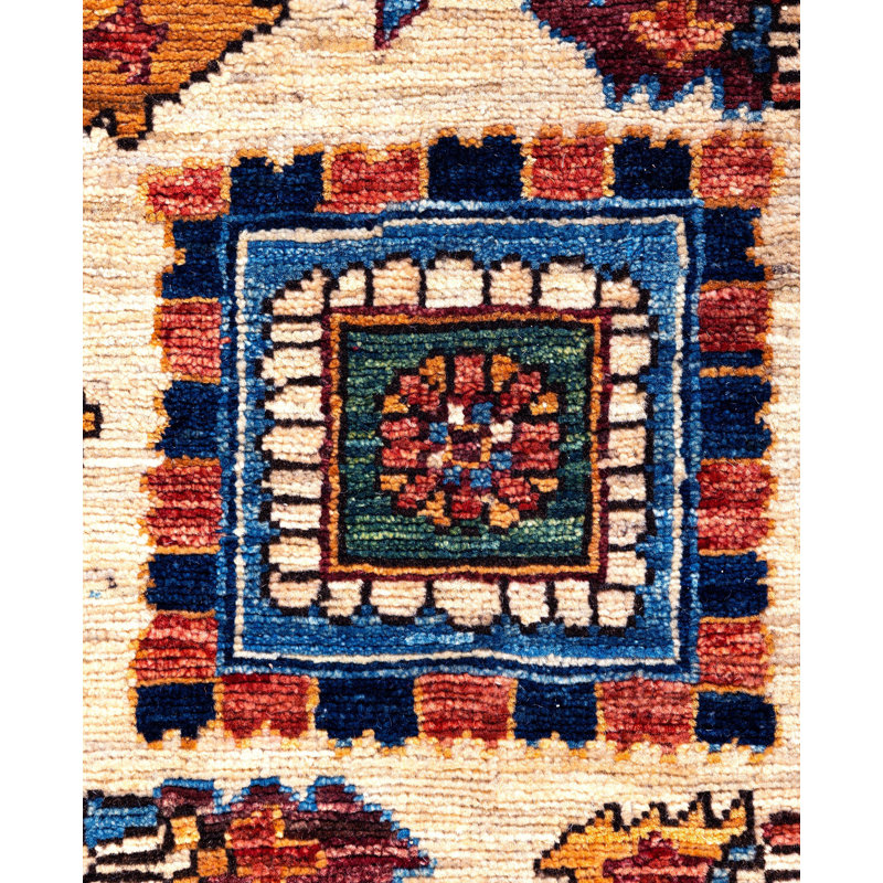 Serapi One-of-a-Kind 4' 1" X 5' 11" Hand Knotted Area Rug