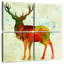 Brampt, cerf, abstrait
