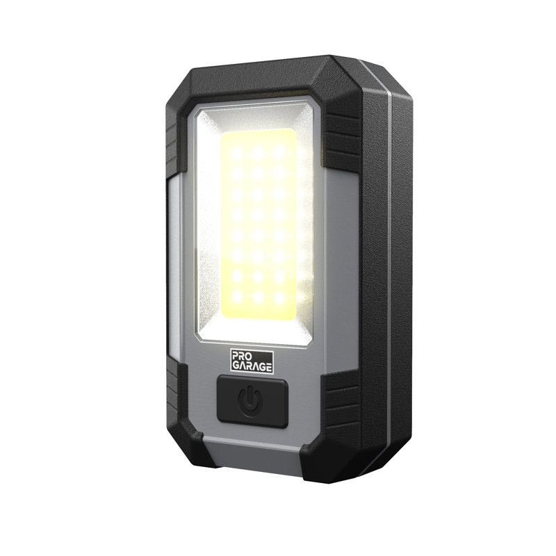 Lampe de travail à DEL avec aimant, support ou support ProGarage, 3 modes d'éclairage