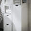 Lyndora Freestanding Linen Cabinet