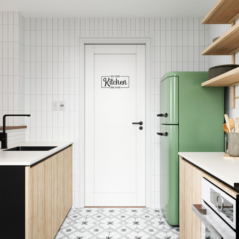 Porte standard à panneaux en bois manufacturé 80 po, 30 po x 96 po