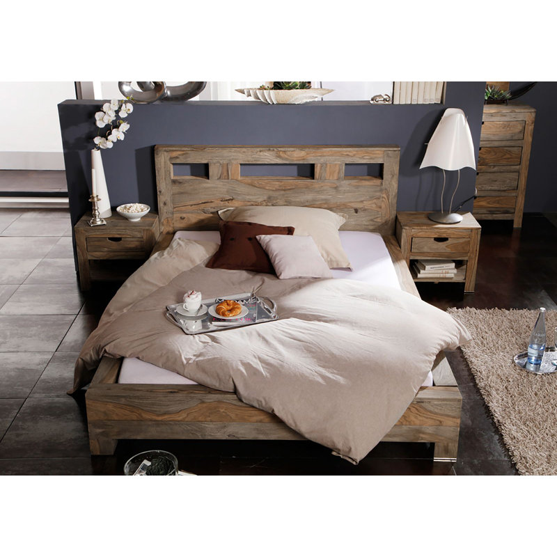 Nature Solid Wood Bed, Super King (6')
