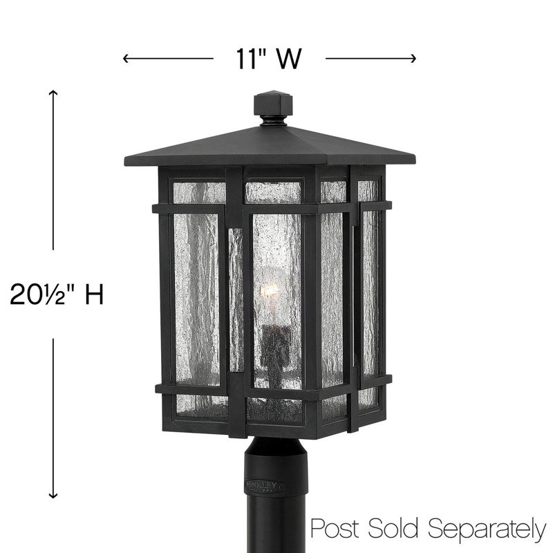 Tucker Outdoor 1-Light Lantern Head, Incandescent