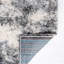 Tapis abstrait en polypropylène tissé à la machine en ivoire / gris-243550453