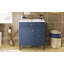Meuble-lavabo de 30 po avec lavabo supérieur, meuble-lavabo moderne avec 2 tiroirs et tiroir escamotable, meuble-lavabo simple-1316898212